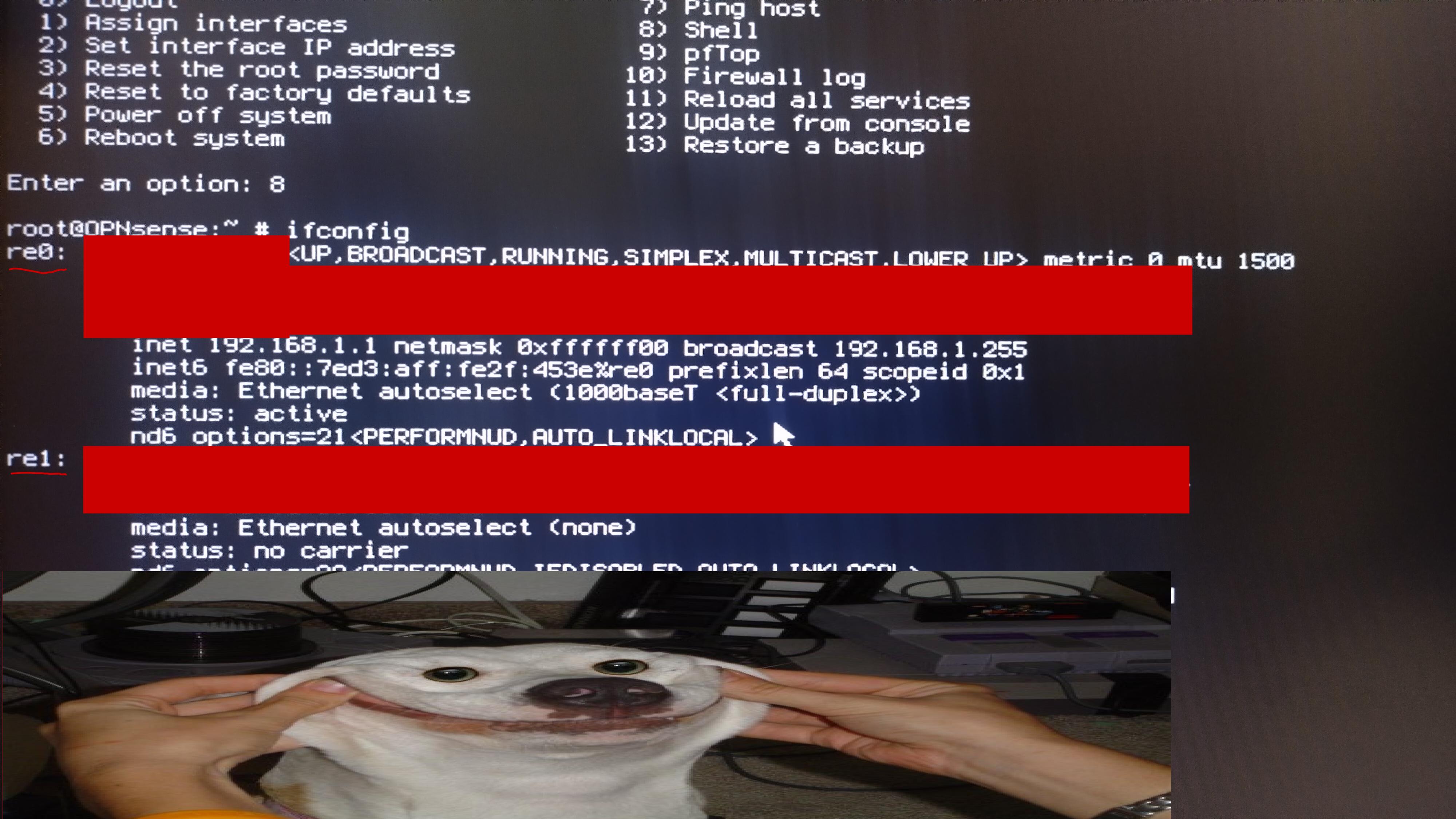T630 OPNSense demonstration of external port functionality